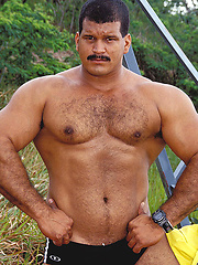 Big latino man Christovao