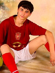 Twink football player