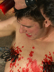 19 year old boy gets his BDSM cherry popped by Spencer Reed