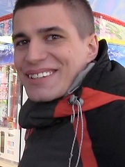 Czech hunter 32. Hot boy sucking cock outdoors..