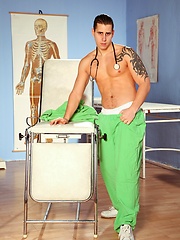 Naughty doctor Paolo Mickey naked