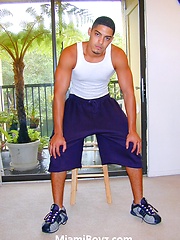 Straight uncut latin boy Edwin