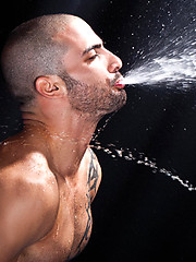 Edji Da Silva and Marco Sessions Fuck in Piss