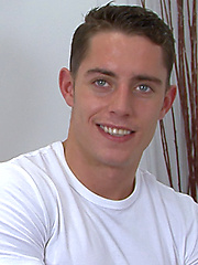Hard and Defined Mikey A Personal Trainer with Every Muscle Rock Hard and one of them Uncut!