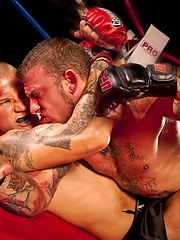 Ricky Sinz and Brenn Wyson - fight and fuck