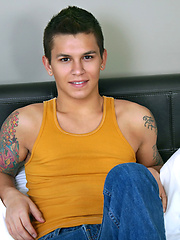 Seth Knight strokes dick