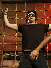 22 year old bi stud gets caught in gang bang. Girth Brooks,Tyler Alexander.
