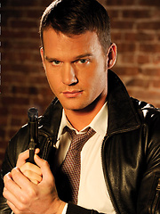 Rookie police detective Steven Daigle and Cliff Jensen fucking