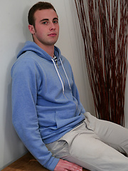 Gay in a striped t-shirt