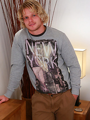 Muscular Rugby Hunk Kian - That Uncut Cock is a Rock Hard Missile!