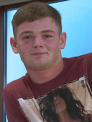 Young Cocky Pup Luke - Wanked & Sucked by a Guy for his 1st Time! Lovely Uncut Rocket Cock!