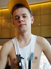 Super cute Axel Pierce - Photoshoot and fuck session with Ben