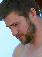 Muscular Straight Lad Cory gets his 1st Man Blow Job & Shoots Across His Whole Body!