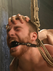 Dockworker gets taken down and fucked by a leather dom