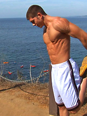 Hot college jock David