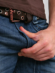 Hot stud Rocco shows his hot little ass