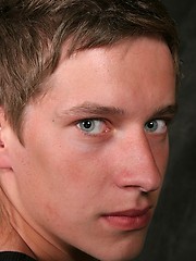 Horny twink gets naked