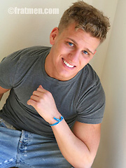 Hot jock Mark posing