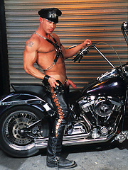 Bo Knight with his horny frienf