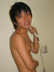 One of the cutest Japanese boys around plays with his dick for you