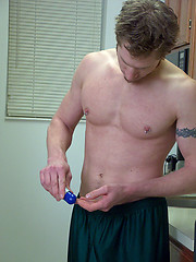 Johnathan jerking off dick