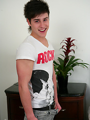 Young Straight Pup Joel - Showing off his Body and it is Very Hard Everywhere!