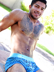 Bad Boy Carter Andrews Strokes His Cock With Perfect Form