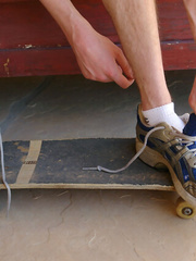 Skater Boy Boner Stroking