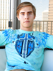 Twink Boy Tries Out A Dildo