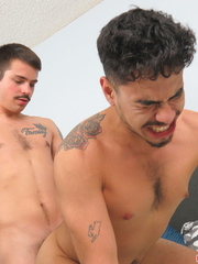 Hot Hard Hairy Young Dudes Do Anal
