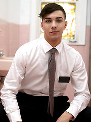 THE MISSIONARY BATHROOM. Elder Rim and Elder Call