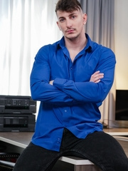 Getting Rid of Writer's Block with Micah's Cock