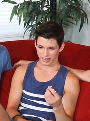 College boys threesome