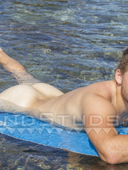 Super Cute Surfer Cody: 5'5" Tarzan Boy Surfs, Snorkels, Boner Walk & Cums in Hawaii.