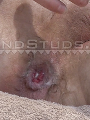 After a Long Hiatus, Hairy Bottom Bearded Big Bodybuilder Baker is Back! Rides a 12" Beaded Dildo and Cums!