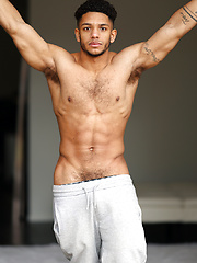 Arturo Torres Milks His Cock On The Couch