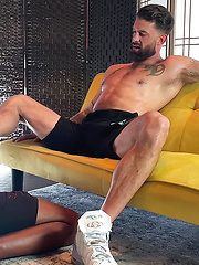 Alpha's Big Feet Worshiped