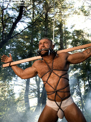 FEAR Scene 6- François Sagat, Dean Flynn, Diesel Washington, CJ Madison & Brody Newport.