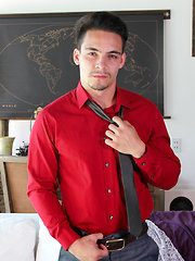Ollie and Alexander engage in a sensual, boyfriend-on-boyfriend, after work fuck.