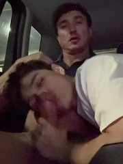 Gym Twink Sucks Me In The Parking Garage