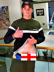 Cheeky Lad Flynn Peacock Wanks his Huge 8 Inch Cock & Cums for the 2nd Time!!