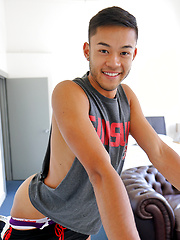 Getting my cute mate Alex Sanchez off