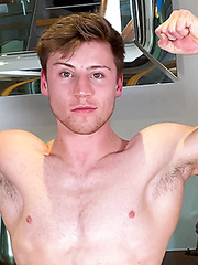 Young Straight & Hairy Footballer