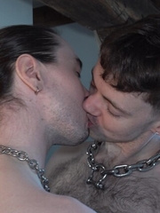 TWINKS WITH PIERCINGS: HAIRY CHEST BOYFRIEND GETS FUCKED RAW