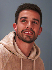 Straight Athletic Footballer Lucas Strips and has a Seriously Intense Orgasm!