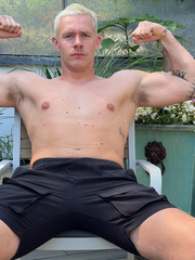 Straight Muscular Rugby Hunk