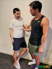 Larkin Barebacks Billy's Butt
