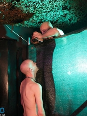 Bikers in leather fuck