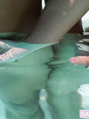 Skinny-Dipping and Raw Fucking by the Pool