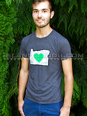 Furry Twink Damon - 9" Uncut College Freshman Shoots a Big Load onto his Face and Licks his Sticky Fingers!